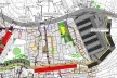 Plano de Ação da Área Exemplar, detalhe<br />Imagem divulgação / M&T Mayerhofer  [Plano Diretor Sócio-Espacial da Rocinha]