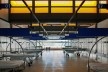 Sarah Brasília Lago Norte, enfermagem, Brasília DF<br />Foto Nelson Kon  [LIMA, João Filgueiras (Lelé). "Arquitetura - uma experiência na área da saúde"]