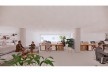 Views of the long-term project for the pharmacy at the University Hospital of USP, São Paulo SP<br />Drawing by Luíza Carneiro de Oliveira 