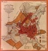 Figura 01 - Mapa de Campinas com loteamentos até 1900 e de 1925 até 1929 - desenho do Arquiteto Ricardo de Souza Campos Badaró sobre base de 1929 elaborada para servir aos estudos urbanísticos do Plano de Melhoramentos Urbanos de Campinas