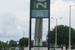 Fig. 4: Totem de indicação de quadra de 4,40mx0,80m de largura<br />Autoria: Patrícia Orfila (2009) 
