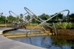 Parque Diagonal Mar Barcelona, Enric Miralles e Benedetta Tagliabue<br />Foto Abilio Guerra 