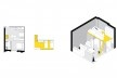 Reabilitação de edifício para habitação popular, tipologia de unidade habitacional. Debora Portugheis, Gabriela Xavier, Gustavo Ramos e Mariana Souto, FAU USP<br />3º lugar 