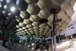 Marquise de restaurante na Fed Square<br />Foto Gabriela Celani 