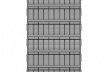 Nova Sede da AACRT – Associação dos Aposentados da Companhia Riograndense de Telecomunicações, fachada principal – nordeste. Moojen & Marques Arquitetos Associados + Arquiteto Cláudio Ferraro, 2008<br />Desenho escritórios 
