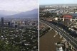 À esquerda, Santiago do Chile; à direita, Buenos Aires<br />Fotos Camila Sepúlveda e Marc van Der  [livro "Conquistar a Rua! Compartilhar sem Dividir"]