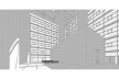 Caja Granada, Granada, Andaluzia, Espanha, 2001. Arquiteto Alberto Campo Baeza<br />Modelo tridimensional Miguel Pastore Bernardi / Imagem Edson da Cunha Mahfuz 
