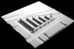 Maquete – Implantação<br />Imagem dos autores do projeto 