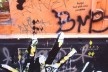 “Perigo! Você pode estar paranoico”, parede na Rua Dr. Cesário Mota Júnior, Vila Buarque, São Paulo<br />Foto Valdir Zwetsch 