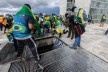 Invasão do Palácio do Congresso pelas grelhas de ventilação do Salão Verde<br />Foto Gabriela Biló  [Folhapress]