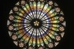Vitral da Catedral de Notre-Dame de Strassbourg<br />Foto Victor Hugo Mori 