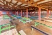 Refeitório e Centro de Nutrição, Campo da Paz, Madagascar, 2021. Arquitetos Dante Furlan, Bruno Milan, Lais Santos, Daniella Matavelli, Priscila Alexandre / Bernardes Arquitetura/Arquitetura Sem Fronteiras<br />Foto Serge Robson 