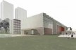 Perspectiva eletrônica - centro esportivo<br />Imagem dos autores do projeto 