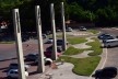 Renovação da praça central, com sinalização, pavimentação diferenciada e ajardinamento<br />Foto/Photo Fabio Lima 