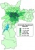 Incremento Populacional por anéis – Município de São Paulo [IBGE]