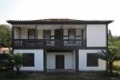 Vista frontal da sede da Fazenda Retirinho reconstruída dentro da Fazenda do Voturuna<br />Foto Vitor Hugo Mori 