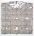 A cidade perfeita, papel, mapa de La Plata, Argentina, 20 x 20 cm. Jorge Macchi, 2003 [orge Macchi. Catálogo da 6ª Bienal do Mercosul]