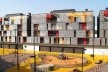Conjunto Habitacional Fira de Barcelona – L’Hospitalet de Llobregat, fachada sul, Barcelona 2009. ONL Arquitectura<br />Foto Gianluca Giaccone 