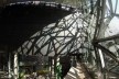 Sombras na Fractal Gallery, em Fed Square<br />Foto Gabriela Celani 