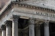 O Panteão de Agrippa em Roma e suas colunas coríntias<br />Foto Christiane Lisboa 