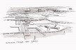 Ocupação em loteamentos na Orla do Lago Paranoá. Desenhos de Eliel Americo<br />Acervo do autor  [Ver nota 12]