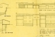 Desenho original da casa De Benedetti. Cortes e elevações<br />Acervo proprietário  [Pesquisa Fernando Serapião]