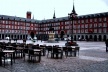 Plaza Mayor, vazia em dia de inverno<br />Foto Ana Paula Medeiros 