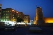 Rua do Dubai Creek, à direita torre do museu de Dubai<br />Foto Luiz Gustavo Sobral Fernandes 