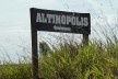 Placa na região rural de São Sebastião do Paraíso<br />Foto Michel Gorski 