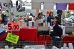 Centro Histórico de Bolonha, a feira no final de semana<br />Foto Fabio Jose Martins de Lima 