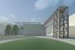 Vista externa. Centro de Arte Digital. TFG Tássia De Los Reyes Clemente.<br />divulgação 