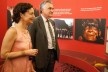 Isa Grinspum Ferraz e o Juca Ferreira, ministro da Cultura, na inauguração da Fundação Darcy Ribeiro, UnB, Brasília, 6 dez. 2010<br />Foto Pedro França  [Ministério da Cultura – MinC]