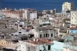 Vista aérea do bairro Centro Havana, em péssimo estado de conservação<br />Foto Roberto Segre 