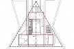 Imagem 14. Análise do projeto de Oscar Niemeyer para a Praça dos Três Poderes<br />Desenho Francisco Lauande 