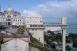 Elevador Lacerda, ligação entre Cidade Alta e Cidade Baixa<br />Foto: Paula Marques Braga, Jul / 2007 