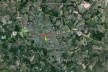 Fig. 1. Vista aérea da área em estudo, Passo Fundo [Mascaró, 2013]