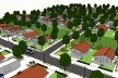 Proposta de uso misto de unidades habitacionais, recreativas e comerciais para interação social vizinha em distintos níveis de rua<br />Elaboração Sara Levi, Romario Cumbers e Vinicius Almeida  [Acervo disciplina “Casas e seus lotes” (UFMG)]