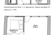 Plantas Baixas dos Apartamentos-Tipo 1 e 2<br />Imagem dos autores do projeto 