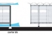 O módulo mínimo é composto por uma sala e/ou quarto, cozinha e banheiro e encerra uma área total de 21,35m². Outros módulos podem ser acoplados, horizontal ou verticalmente, gerando composições e disposições diversas, com bastante flexibilidade, a fim de <br />Imagem dos autores do projeto 