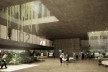 Vista hall. Concurso para a Sede da CNM em Brasília. Menção honrosa 4<br />divulgação 