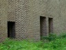 Sigürd Lewerentz, Igreja de São Marcos, Björkhagen, parede de tijolos da igreja, detalhe<br />Foto Fernando Diniz Moreira 