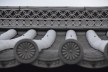 Palácio imperial, telhado em terracota, Kyoto<br />Foto Roberto Abramovich 
