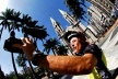 Renata Falzoni na Catedral da Sé, São Paulo<br />Foto Alexandre Cappi/Br Stock 