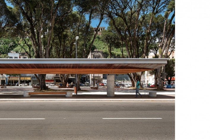 Requalificação urbanística da praça Marechal Deodoro, Salvador BA Brasil, 2020. Arquiteto Adriano Mascarenhas (autor) / Sotero Arquitetos<br />Foto Tarso Figueira, 2020 