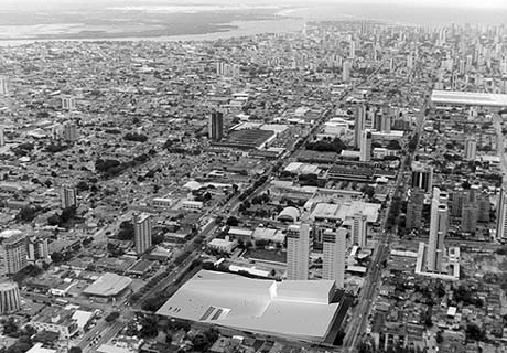 Vista aérea<br />Imagem dos autores do projeto 