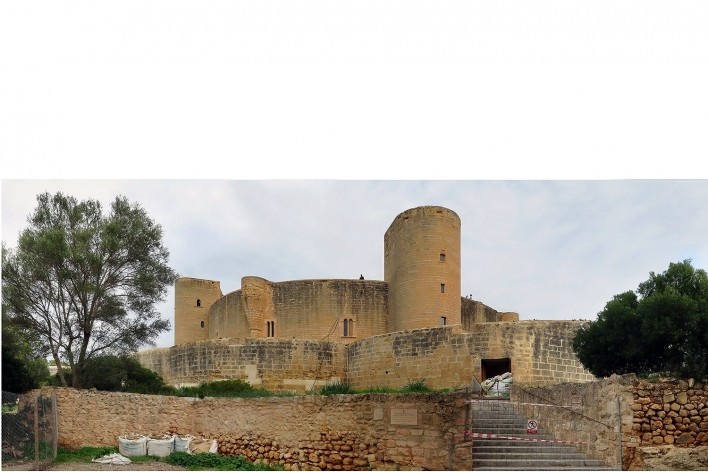 Castelo de Bellver, Palma de Maiorca, Espanha<br />Foto Victor Hugo Mori 