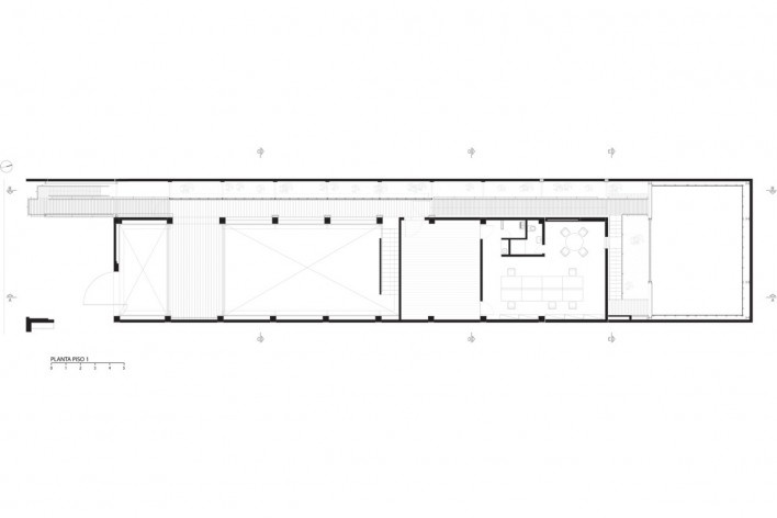 Planta piso 1. Luciana Brito Galeria.<br />Divulgação 