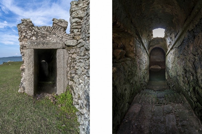 Fortaleza de Santo Antônio, Ilha de Ratón Grande, Florianópolis<br />Foto Ronaldo Azambuja 
