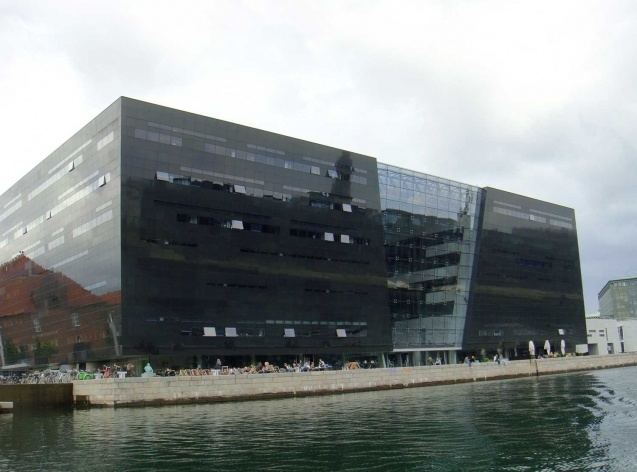 Biblioteca Black Diamond, Copenhague, Dinamarca<br />Foto Cristina Meneguello 