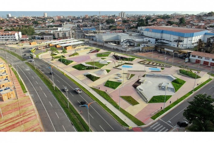 Terminal e Parque Urbano em São Luís, São Luís MA, 2021. Arquitetos Manoela Machado e Pedro Lira (autores) / Natureza Urbana<br />Foto Meireles Júnior 